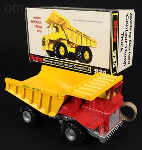 Dinky toys 924 aveling barford centaur dump truck ee959 front
