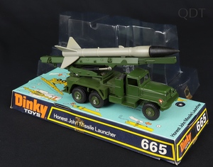 Dinky toys 665 honest john missile launcher ee954 front