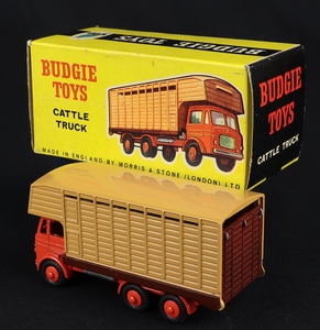 Budgie toys 220 leyland hippo cattle truck ee966 back