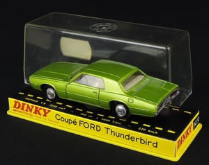 French dinky toys 1419 ford thunderbird trade box ee936 back