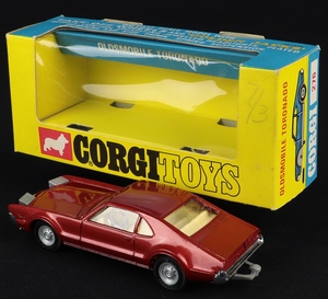 Corgi toys 276 oldsmobile toronado ee97 back