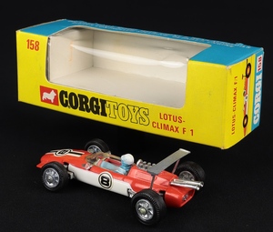 Corgi toys 158 lotis climax f1  racing car ee972 back