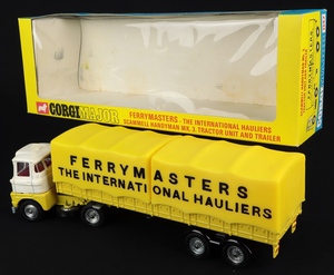 Corgi 1147 fleetmaster scammell handyman mk3 tractor unit trailer ee977 back