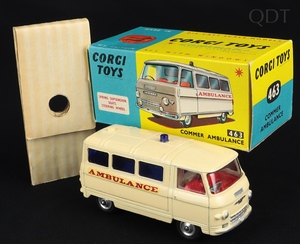Corgi toys 463 commer ambulance ee981 front