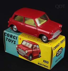 Corgi toys 225 austin seven ee984 front