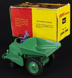 Nicky dinky toys 962 muir hill dumper truck ff23 back