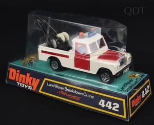 Dinky toys 442 land rover breakdown crane ff39 front