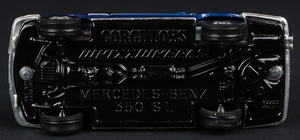 Corgi toys 393 mercedes ff43 base