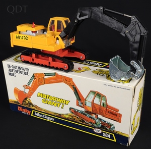 Dinky toys 984 atlas digger ff50 front