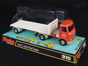 Dinky toys 915 aec flat trailer ff51 front