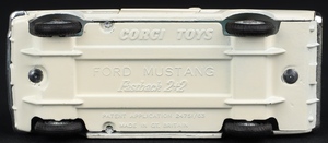 Corgi toys 325 ford mustang competition ff56 base