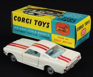 Corgi toys 325 ford mustang competition ff56 back