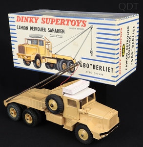 French dinky supertoys 888 gbo sahara berliet crane truck ff71 front