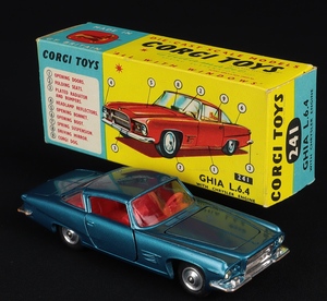 Corgi toys 241 ghia ff87 front