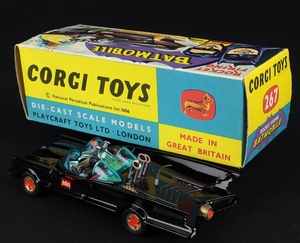 Corgi toys 267 batmobile ff98 back