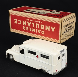 Modern daimler ambulance ff105 back