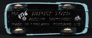 Dinky toys 161 austin somerset saloon ff113 base