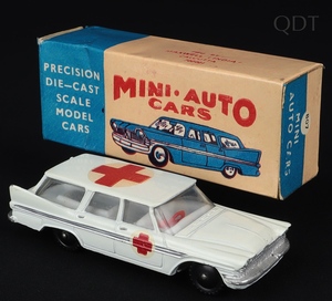 Milton maxwell models 807 plymouth red cross ambulance ff115 front