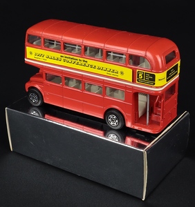 Corgi toys 469 london routemaster bus sales conference dinner 1977 ff121 back