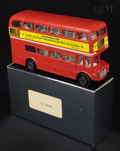 Corgi toys 469 london routemaster bus sales conference dinner 1977 ff121 front