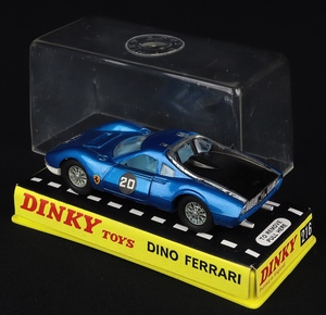 Dinky toys 216 dino ferrari ff125 back