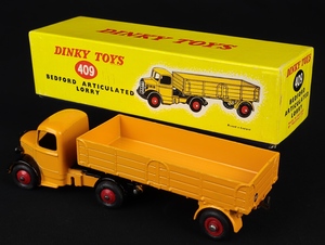 Dinky toys 409 bedford artic lorry ff133 back