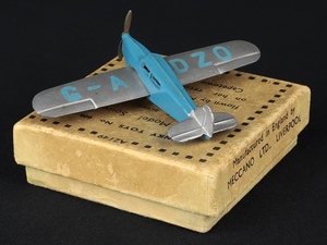 Dinky toys 60k percival gull aeroplane ff142 side