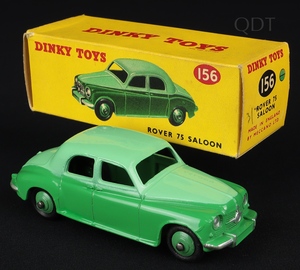 Dinky toys 156 rover 75 saloon ff144 front