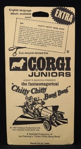 Corgi juniors 1006 chitty bang ff145 back