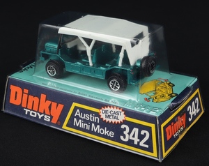 Dinky toys 342 austin mini moke ff158 back