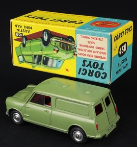 Corgi toys 450 austin mini van ff170 back