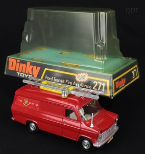 Dinky toys 271 ford transit fire appliance ff172 front