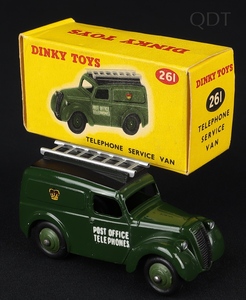 Dinky toys 261 telephone service van ff180 front