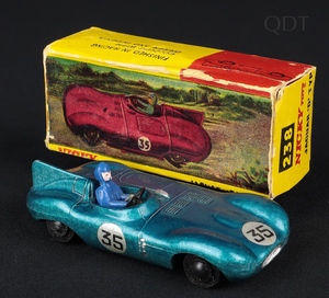 Nicky dinky toys 238 a d type jaguar ff183 front