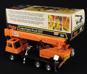 Dinky toys 980 coles hydra truck ff189 back