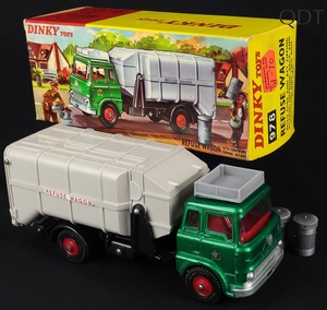 Dinky toys 978 refuse wagon ff195 front