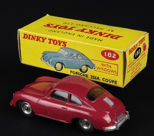 Dinky toys 182 porsche 356a ff197 back