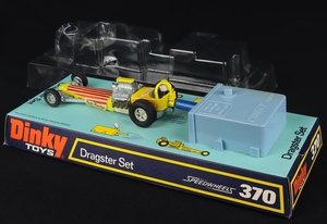 Dinky toys 370 dragster set ff203 back