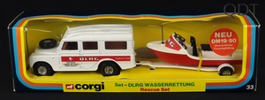 Corgi toys gift set 33 dlrg rescue set ff209 front