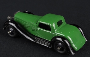 Dinky toys 36b bentley 2 seat sports coupe ff219 back