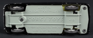 Corgi toys 418 austin taxi cc100 base