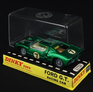Dinky toys 215 ford gt racer ff220 back