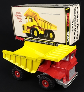Dinky toys 924 aveling barford centaur dump truck ff28 front
