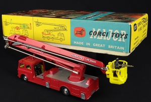 Corgi toys 1127 simon snorkel fire engine ff231 back