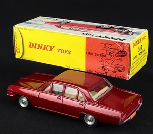 French dinky toys 513 opel admiral ff235 back
