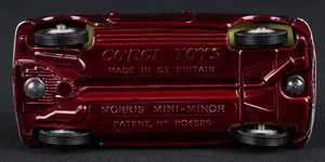 Corgi toys 236 mini minor ff243a base