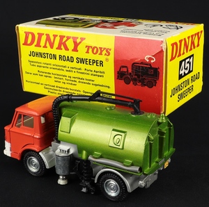 Dinky toys 451 johnston road sweeper ff256 back