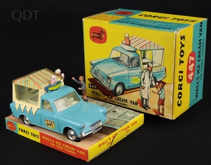 Corgi toys 447 walls ice cream van ff258 front