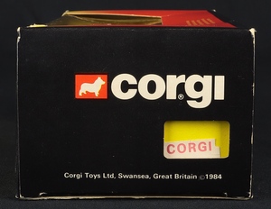 Corgi toys 760 polis volvo twin pack ff266 box 1