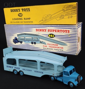 Dinky supertoys 982 pullmore car transporter ramp ff291 front